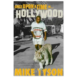 Mike Tyson Once Upon A Time In Hollywood Poster, Blends Iconic Imagery, High Quality Paper Print, Unframe.