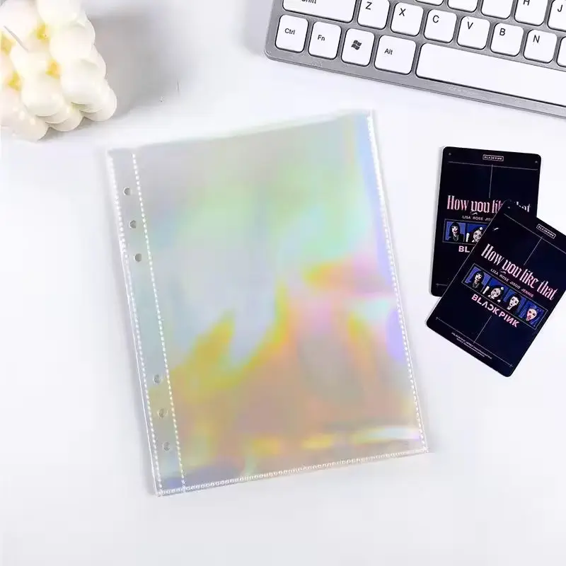 Holographic Sticker Sheet Sleeve Inserts (10-Pack)