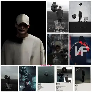 N-NF Rapper Singer Poster Bedroom Home Decor Art Poster Perfect Gift for Family and Friends