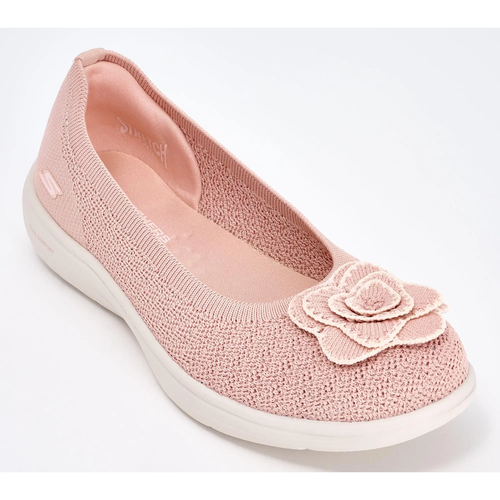 Skechers On-the-GO Flex Radiant Washable Knit Skimmers-Flora Skechers On-the-GO Flex Radiant Washable Knit Skimmers-Flora
