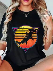 100% Cotton Hammerhead Shark Vintage T-Shirt
