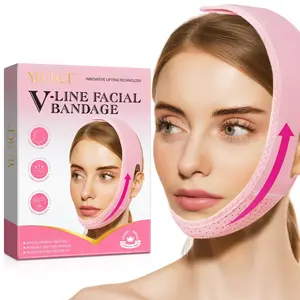YECUCE V Facial Mask, a facial contour lifting mask, Skin Care, used for facial lifting and tightening cheek contours, double chin, square face. Easy to use, can be used at home anytime and anywhere. Suitable for girls with small faces.