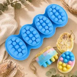 Silicone Massage Soap Mold, Massage Point Bar Mold for DIY Soap Making, Melt & Pour Soap, Cold Process, Lotion Bars, Bath Bomb Mold, Handmade Craft Supplies