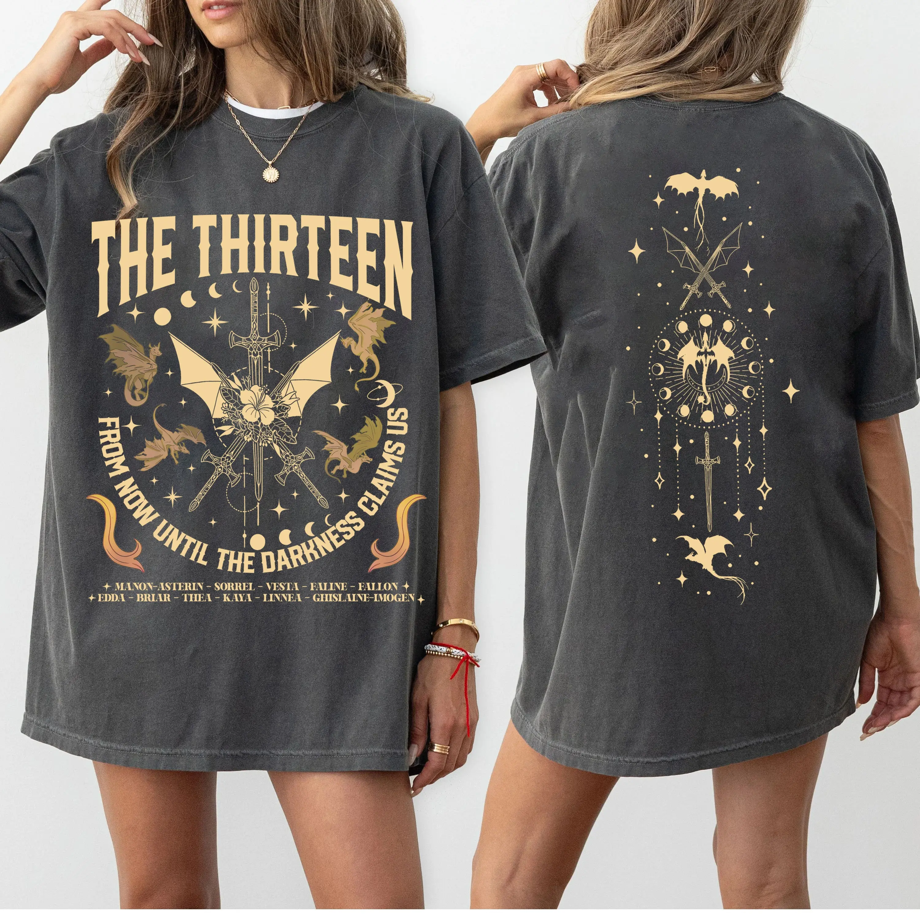 The Thirteen Throne Of Glass Shirt From Now Until The Darkness Claims Us Throne Of Glass Sjm Merch We Are The Thirteen