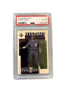 Graded Sammy Sosa MLB Sports Trading Card Single