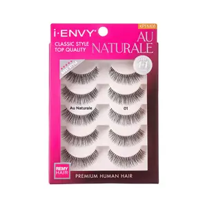I-ENVY Au Naturale Premium Human Hair Strip Lashes Multi Pack