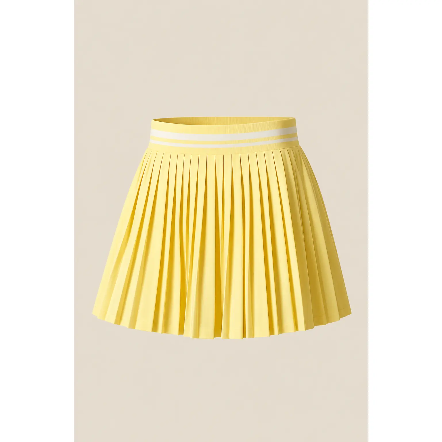 The Varsity Stripes Pleated Mini Skirt