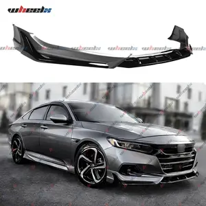 2021-2022 Honda Accord All Models | ACR Style 3-Piece Front Bumper Lip Spoiler Kit | Modern Steel Metallic (Color Code #NH-797M)  #HondaAccordMods #ACRFrontLip #ModernSteelMetallic