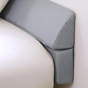 Wedge Pillow Headboard for Bed Gap,Foldable Bed Wedge Gap Filler  Size,Matterss Gap Filler,Multi Functional Bed Crack Pillow, Fill The Gap (0-7") Between Your Headboard and Mattress