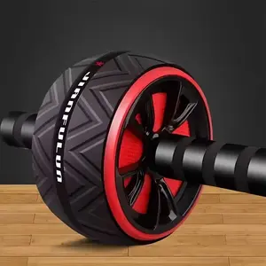 Home Silent Abdominal Wheel Roller, Core Strengthening Exercise Equipment, Quiet Ab Workout Machine for Home Gym Fitness, Abdominal Muscle Trainer