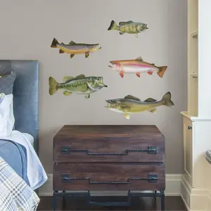Game Fish Collection - Removable Vinyl Decals