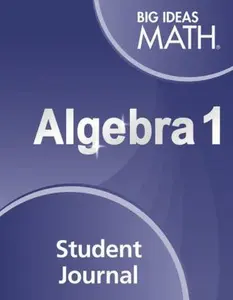 USED-Big Ideas Math Algebra 1: Student Journal by Houghton Mifflin Harcourt (Paperback)