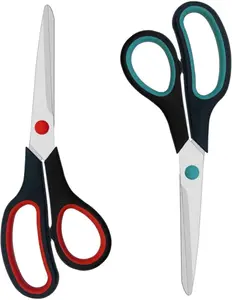 , 2 Pack 7.5 inch  for Office and Home, Scissor All Purpose for School Fabric Craft Supplies Use