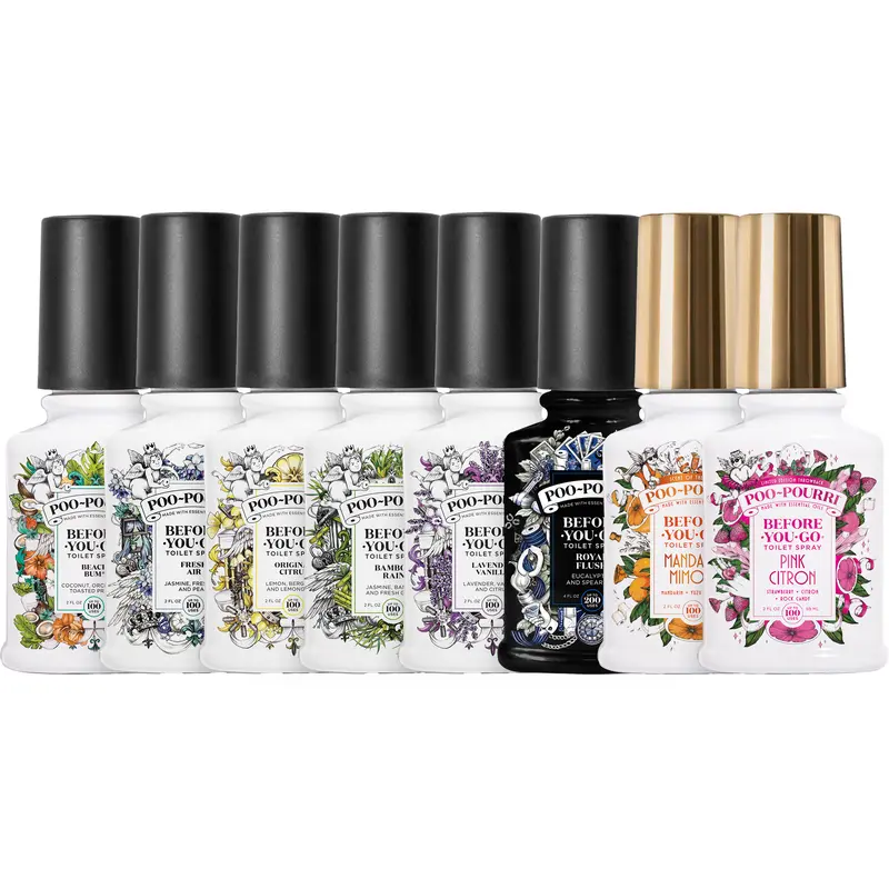 [Poo~Pourri] Toilet Spray 2oz - Before-You-Go Bathroom Odor Eliminator (Up to 100 Uses)