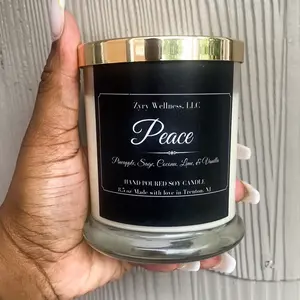 Peace, candle