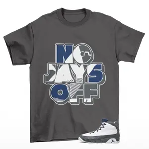 Jay All Day Sneaker Shirt Grey to Match Jordan 9 Retro Flint