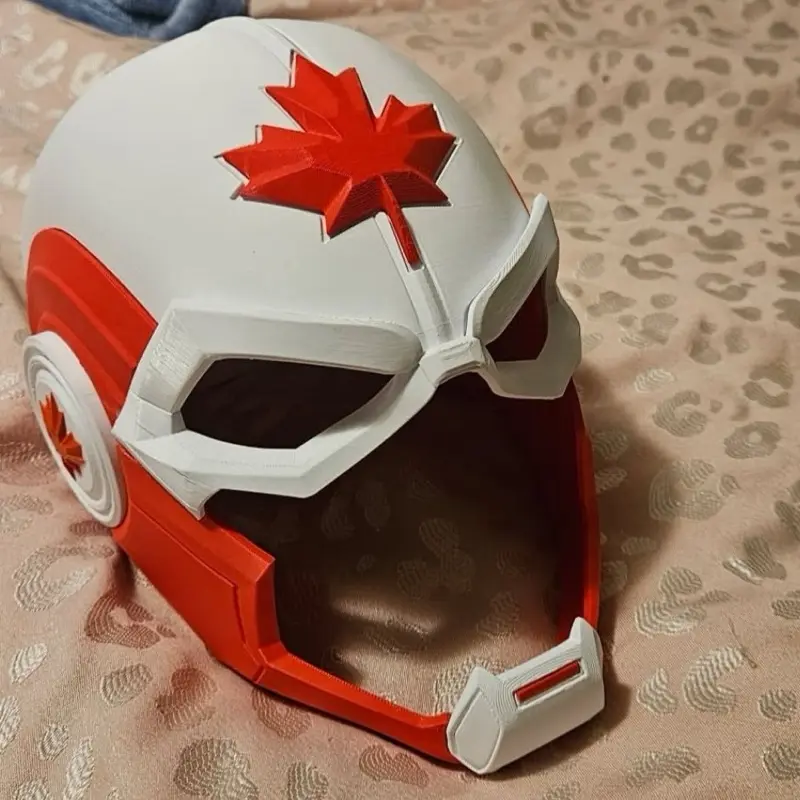 Captain Canada Cosplay Helmet Costume