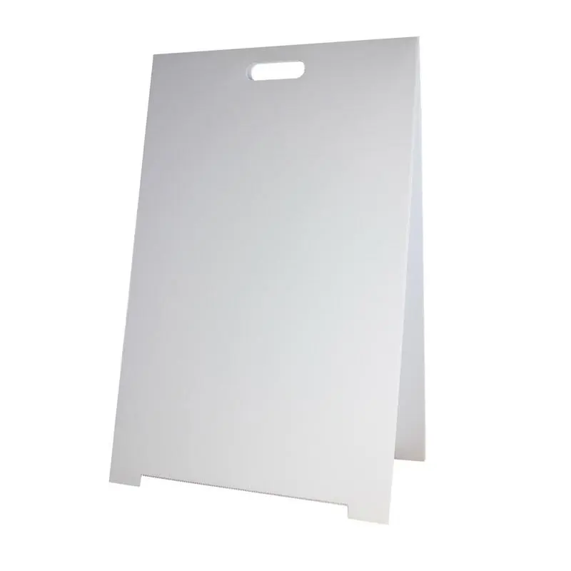 Premium Corrugated Plastic Dry Erase Marquee Easel