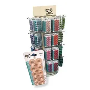 Quilters Select 0800 White Prewound Bobbins for Class 15 Sewing Machines