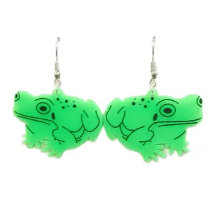 Frog earrings