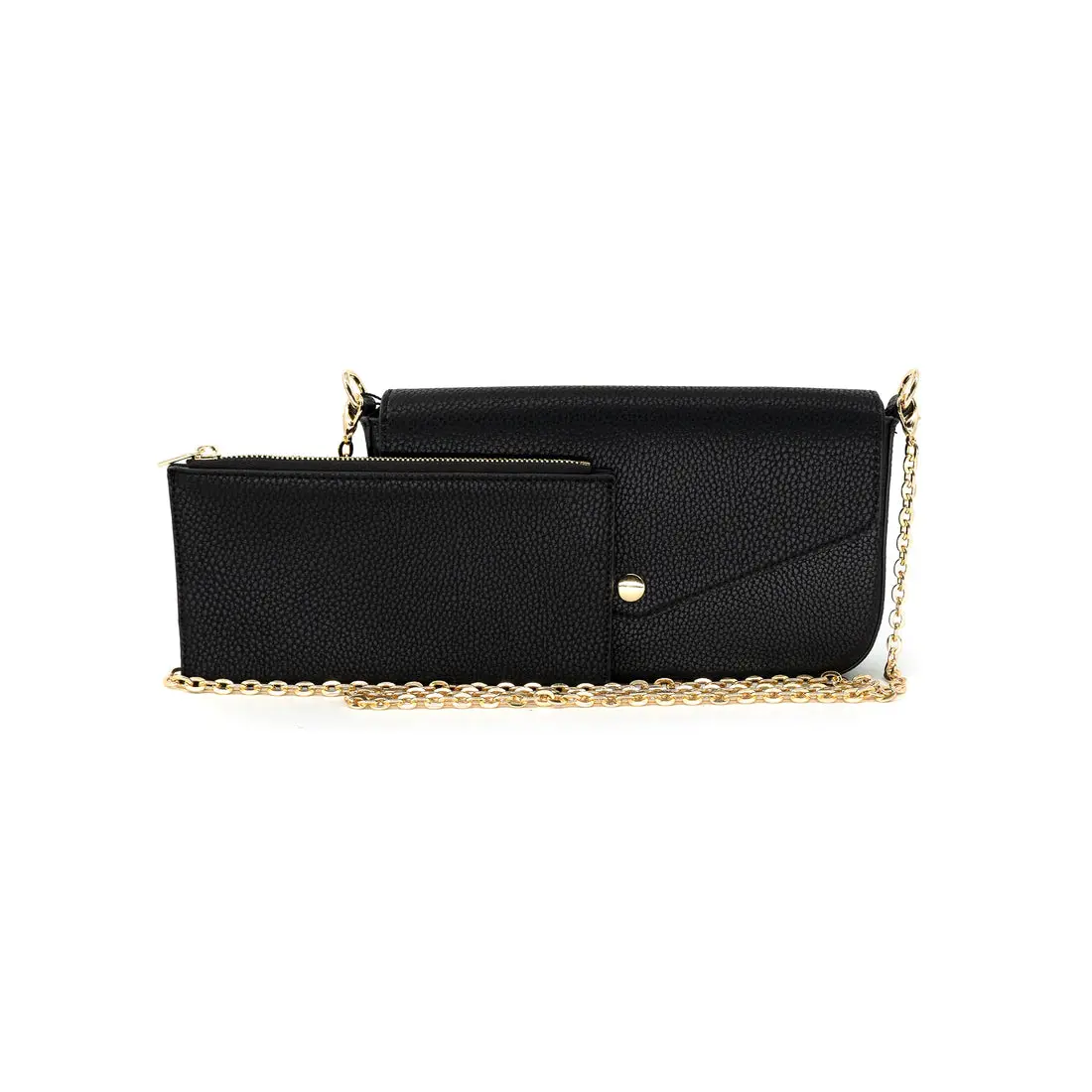 Judith Envelope Handbag - Black