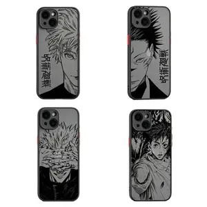 Anime Jujutsu Kaisen Phone Case Phone Case  for iPhone 17, 16, 15, 14, 13, 12, 11 Pro Air Plus ProMax and Samsung S26-S22 Samsung A54-Samsung A12 Ultra Plus shock-absorbing phone cases, fashionable gift.