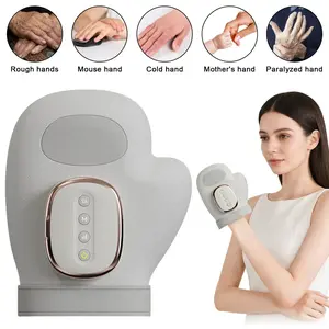 Heated Hand Massager with Pressure, USB Rechargeable Electric Hand Massager, 3 Massage Modes, 5 Pressure Levels, Portable Wireless Design, USB Rechargeable Massagers