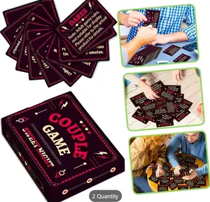 50/100Couple Cards, Holiday Party Game Cards, Happy Card Game, Valentine's Day Party Game, Fun Card Game, Party Event Card Game