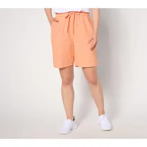 Denim & Co. Naturals Linen Blend Relaxed Short