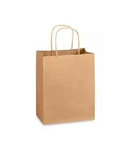 DEMAYA BROWN PAPER BAGS WITH HANDLE 10X5X13 250 CT