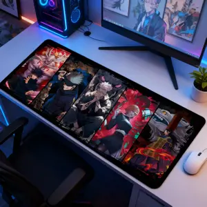 Large Naruto Mouse Pad, Smooth Surface, Creative Design Desk Mat, Office & Cafe Decor, Popularity Series, Single Piece