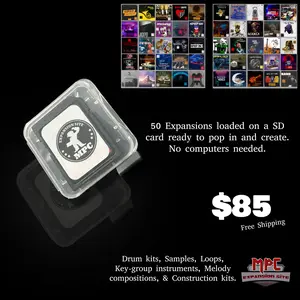 Akai Mpc Expansion SD Card Loaded '50pk Bundle' by Invious