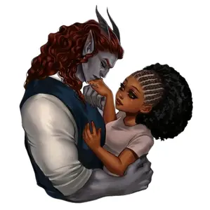 Character Art Acrylic Keychain For A Light in the Dark by Miranda Sapphire