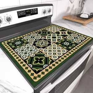Non-Slip Rubber Grill Mat, Kitchen Stove Protector, Multi-Purpose Oven Cover, Suitable for Washing Machine and Dryer, Home Decor Mouse Pad