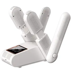 Foldable UV Shoe Dryer with Quick Hot Drying Smart Temperature Control Automatic Timer Portable Home Odor Eliminator Shoe Dryer Machine Appliance Cordless carhartt wip carhartt wip