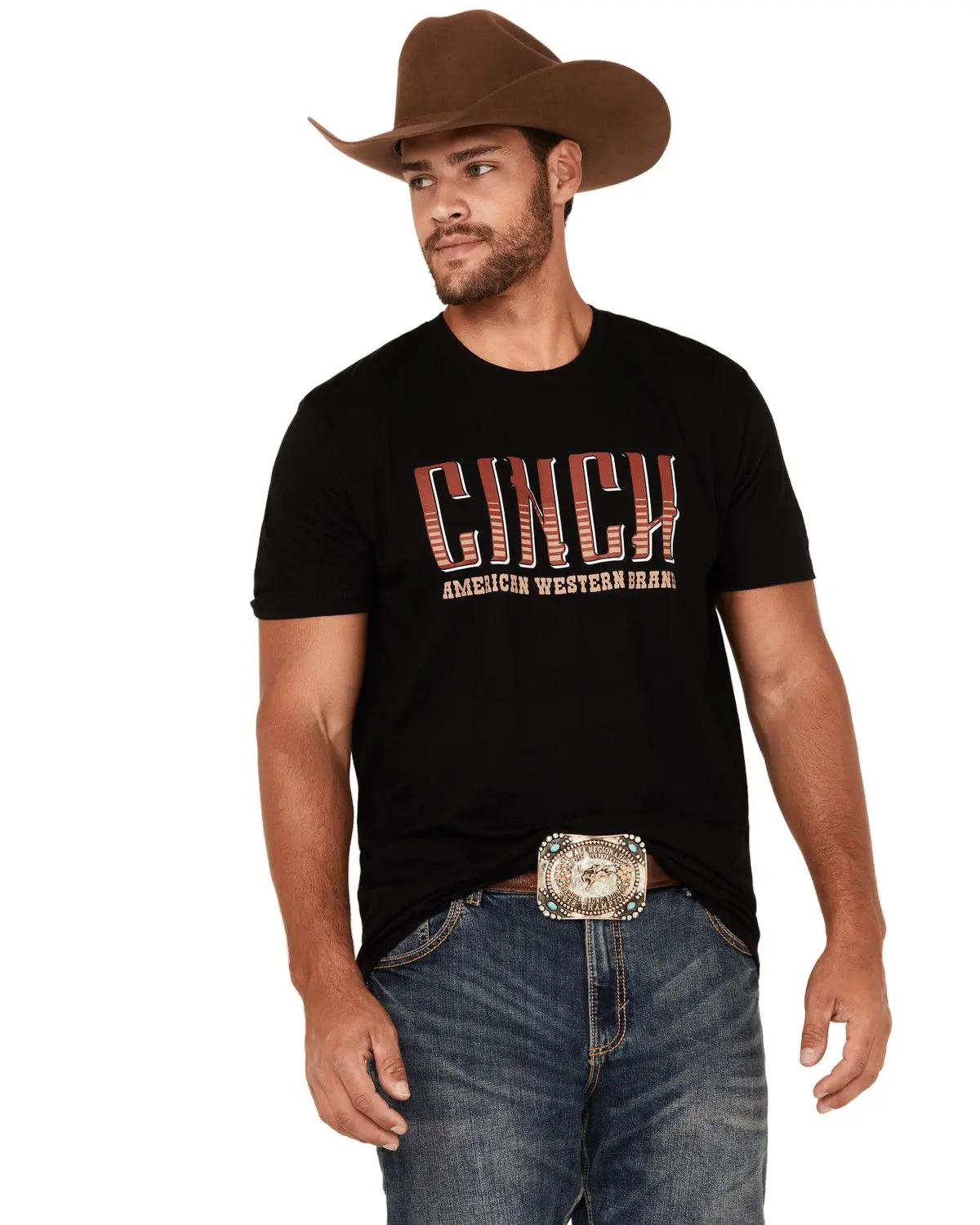 Cinch Men's Men'S Boot Barn Logo Short Sleeve Graphic T-Shirt - Mtt1690689