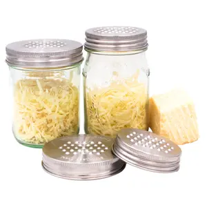 Grater / Shredder Stainless Steel Lid for Mason Jars Grater / Shredder Stainless Steel Lid for Mason Jars