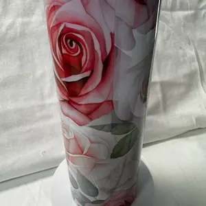 Roses Tumbler/Bluetooth Speaker Tumbler with fun sassy design  Drinkware Bottle  Cup Water Bottles Lid Washable Reusable Bottled Mug Portable