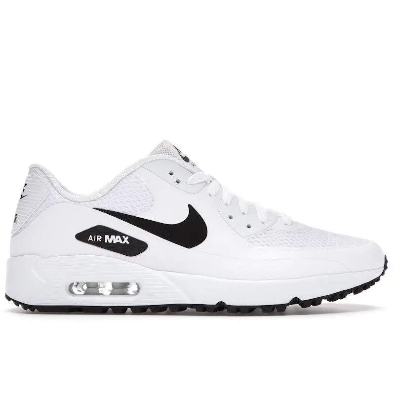 Nike Men's Air Max 90 Golf White Black Golf Shoes, from StockX