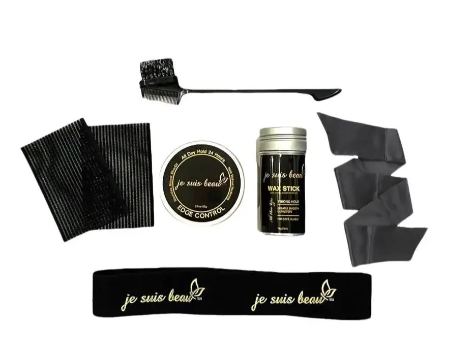 Travel Hair Kit Edge Control Edge Wig Band Edge Brush