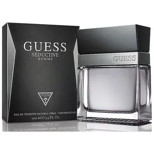 GUESS Seductive Homme Men's Eau de Toilette Fragrance - 3.4 fl oz Single Item, Mandarin Top Notes, Woody Aromatic Blend with Cardamom, Amber Vanilla Rich Scent, New in Retail Box (Men's Fragrance)