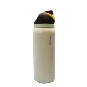 Glow in the Dark Owala 32oz Skeleton Spider Web Water Bottle, Halloween Edition, Insulated Leakproof Tumbler, 24H Cold, BPA-Free | Spooky Glow in the Dark Skeleton Owala Water Bottle | Viral Halloween Tumbler Ideal for Night Hike & School