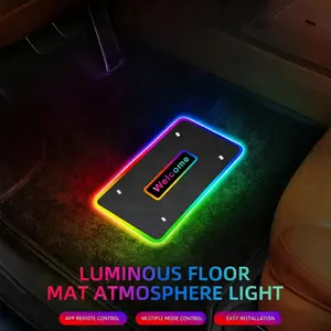 Personalized Car Floor Mat Light