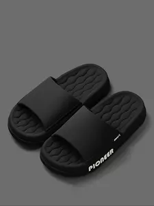 New Men's Summer Indoor Non-Slip Home Slippers, Comfortable Bathroom Wear-Anywhere Shoes, Durable House Footwear for Daily Use