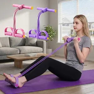 6-Tube Resistance Training Band Set with Foot Straps Portable Stretch Exercise Bands for Home Workout Travel and Daily Exercise Use  I prefer this response