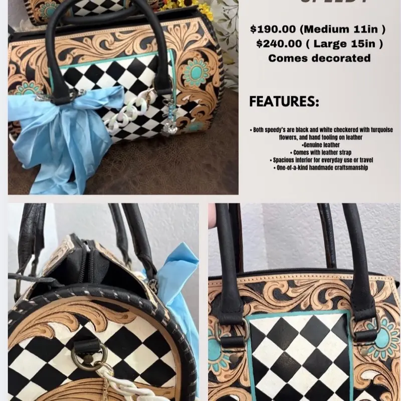 THE DUST & CHECKERS speedy 11 in medium