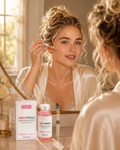PDRN Pink Vitamin Glow Serum - Intensive Brightening, Firming-Lifting, Hydrating Skincare Ampoule for Smooth, Radiant Glass Skin