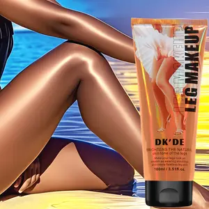 100Ml single pack women's leg concealer highlight cream, light body concealer, Body Luminizer, Body Shimmer, leg concealer, waterproof leg makeup, anti-sweat, three colors to choose from, skin tone