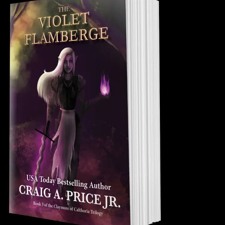 The Violet Flamberge, Claymore of Calthoria Trilogy, Book 3