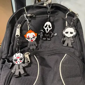 Horror Acrylic Backpack Key Chains